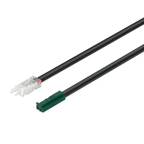 Hafele 833.95.711 Lead, Hafele Loox5 for LED strip light monochrome 5 mm (3/16"), 24 V 2000 mm 78 3/4" 3.5 A, 20 AWG, Length: 2,000 mm (78 3/4")