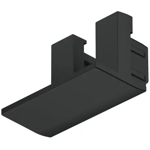 Hafele 833.95.767 End cap, For Hafele Loox5 profile 1103 Plastic, Plastic, black Black