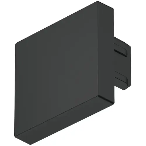 Hafele 833.95.775 end cap, For Hafele Loox5 profile 2101 Plastic, Plastic, black Black