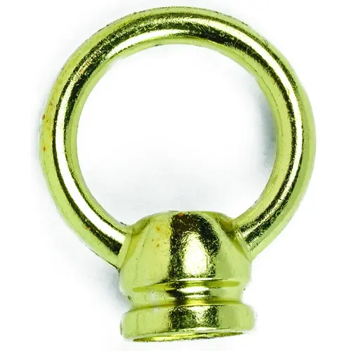 Jandorf 60242 Lamp Loop, Ceiling, Female, Brass