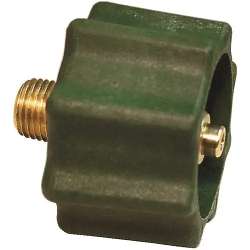 MEC ME518 QCC Connector 1-5/16 in. F-ACME x 1/4 in. MNPT with Excess Flow 200,000 BTU