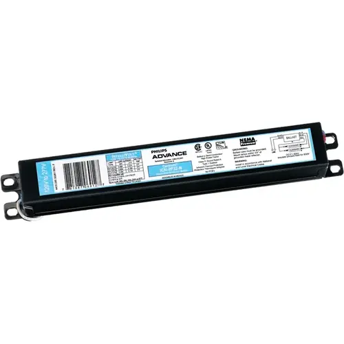 Philips Advance ICN-2P32-N Centium Series Fluorescent Ballast, 120 to 277 VAC, 56 W, 2-Lamp