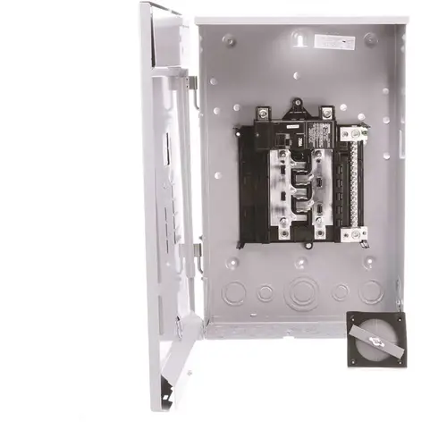 Siemens SW0816B1200T ES Series 200 Amp 8-Space 16-Circuit Main Breaker Outdoor Trailer Panel Load Center Gray