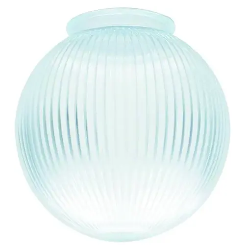 Westinghouse 8125400 Light Shade, 6-3/8 in Dia, Globe, Glass, Clear
