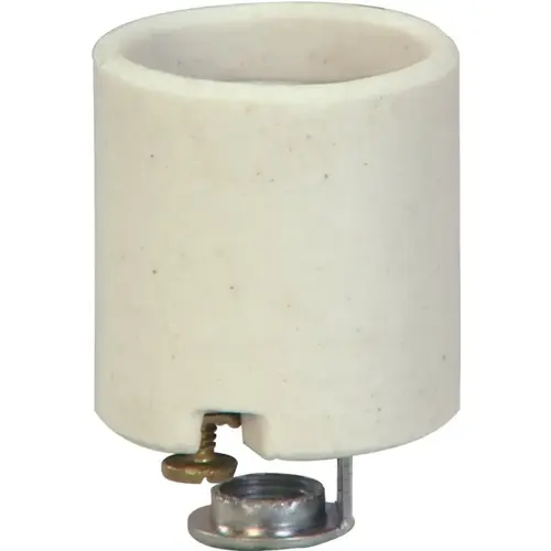 Eaton 969-BOX Lamp Holder, 250 VAC, 660 W, White