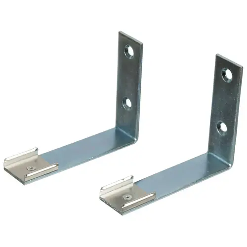 Hafele 260.26.932 Drawer Light Bar Clip, Optional Brackets for Frameless Cabinet Mounting with light bar clip Pair