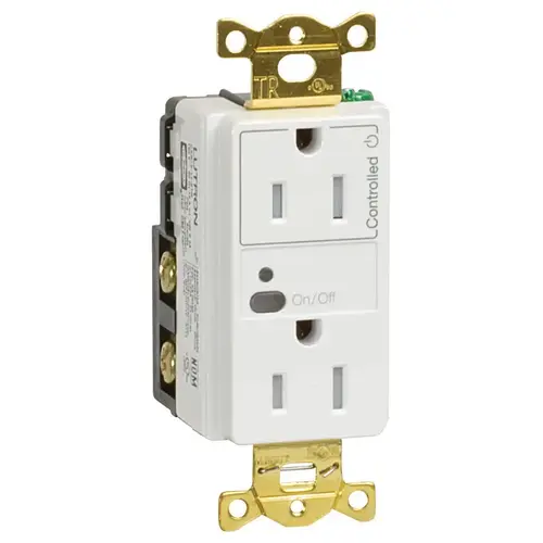 Hafele 822.53.031 Lutron Wireless Outlet Single controlled single controlled