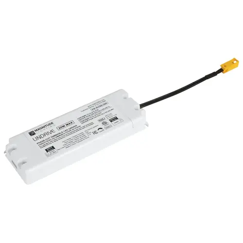 Hafele 833.02.605 Dimmable Driver, 12V, With Hafele Loox5 Female Socket 155 x 53.4 x 20 mm 25/32" 6 3/32" 20 W 2 3/32" Lindrive Series, 20W, 2.1A, L x W x H: 155 x 53.4 x 20 mm (6 3/32" x 2 3/32" x 25/32")