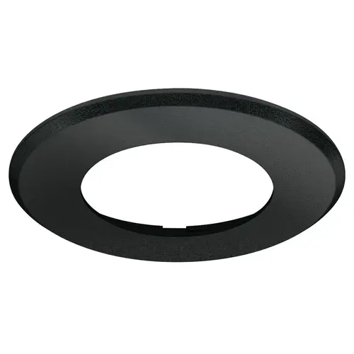Hafele 833.72.168 Recess Mounted Housing Trim Ring, for Loox LED 2025/2026 round round, Black Black