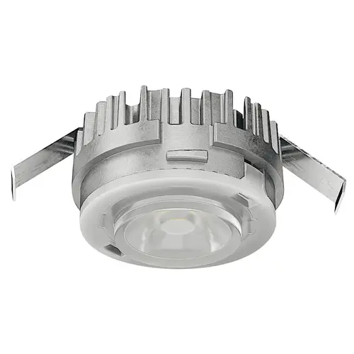 Hafele 833.72.471 Recess/surface mounted lights, Monochrome, Hafele Loox5 LED 2090, aluminum, 12 V 75 lm/W 90 lm Drill hole : 26 mm (1"), Warm white 3000 K