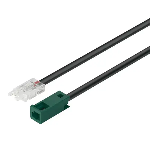 Hafele 833.75.748 Extension lead, Hafele Loox5 from LED-Band monochrome 8 mm 12 V, AWG 18 Clip width 10 mm, Length: 100 mm