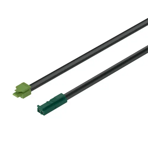 Hafele 833.95.835 Lead with Snap-In Connector, Hafele Loox5, modular 2000 mm 5 A 18 For modular lights and other modular devices, Cable length: 2 m (78 3/4"), 24V