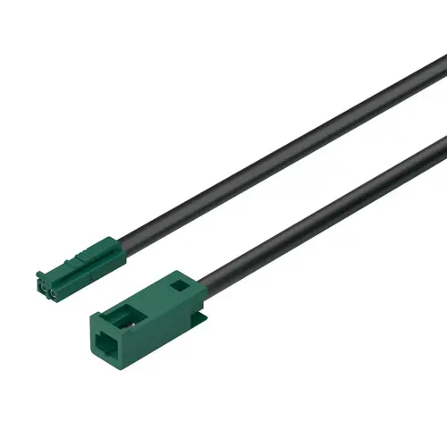 Hafele 833.95.921 Extension lead, Hafele Loox5 monochrome, 24 V, 18 AWG 7 7/8" for Loox5 monochrome lights and other 2-wire devices and distributors, Length: (7 7/8") 200 mm