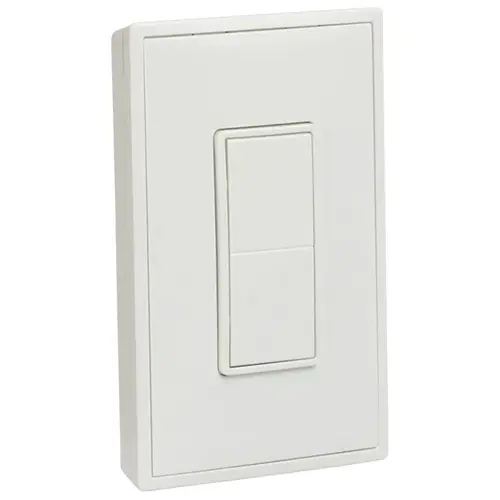 Hafele 850.00.942 Single Rocker Kinetic Wall Switch, Bluetooth Battery-Free Wireless, Connect Mesh For Use with Hafele Press and Pair and Connect Mesh Distributors, ivory Ivory