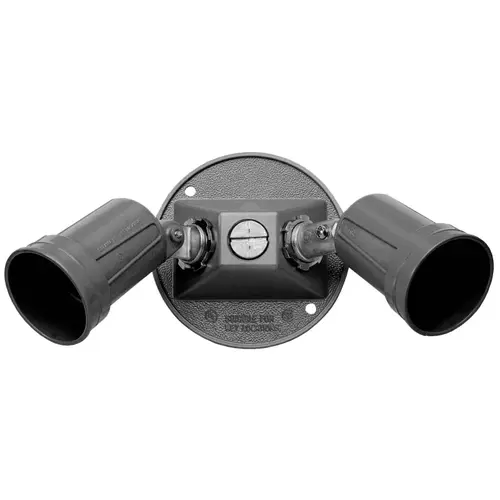 BWF 93102-1 Lamp Holder, Metal Housing Material, Gray