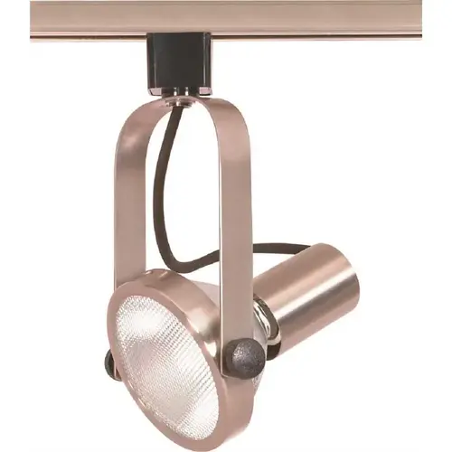 Glomar TH301 Elektra 1-Light Brushed Nickel Track Lighting Head Color/Finish Family