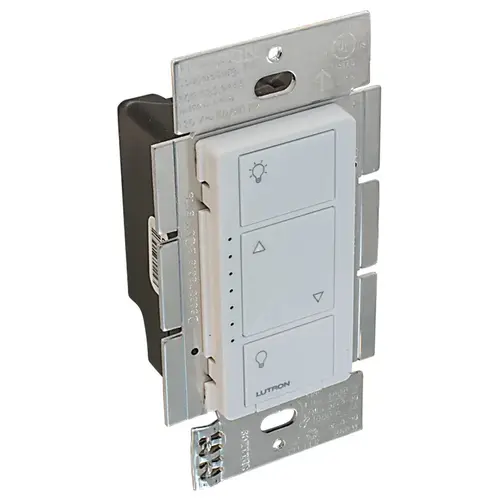 Hafele 820.66.780 Lutron Wall Dimming Control, Diva, 2 Wire Caseta Pro White White