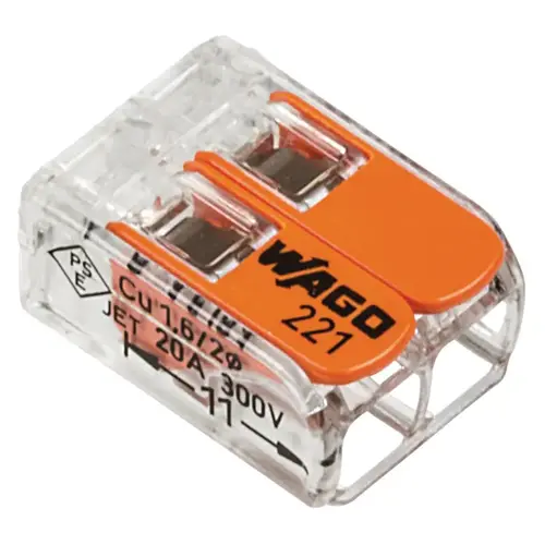 Hafele 824.19.398 Wire Splice Plastic, clear