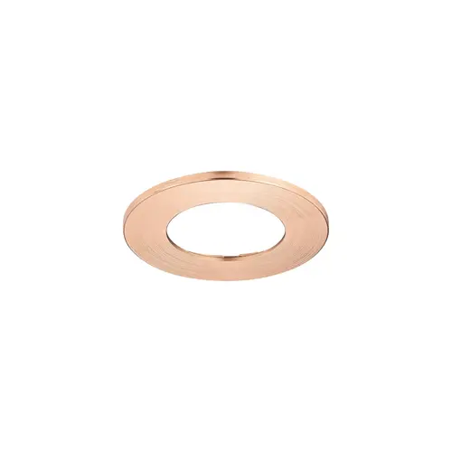 Hafele 833.72.505 Recess mounted housing, Suitable for: Loox5 light module with drill hole diameter 58 mm round Round, Copper plated copper plated