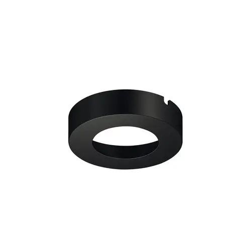 Hafele 833.72.513 Housing for undermounted light, Suitable for: Loox5 light module with drill hole diameter 58 mm round Round, Black Black