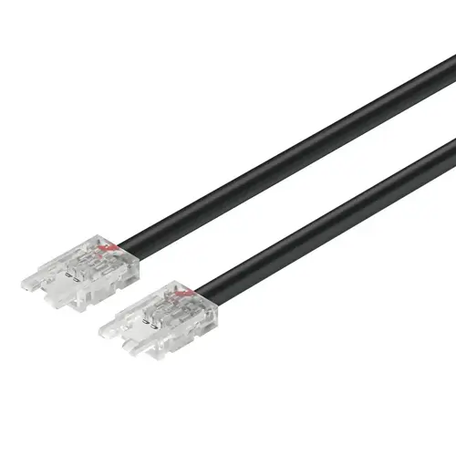 Hafele 833.89.202 Interconnecting lead, for Hafele Loox5 LED strip light 10 mm, 4-pin (RGB) 2000 mm 78 3/4" Clip width 12 mm, Length: 2000 mm (78 3/4"), 3.5 A, 20 AWG
