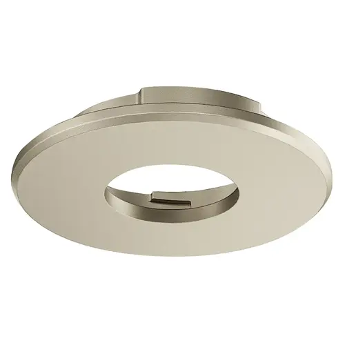 Hafele 833.89.223 Recess Mount Trim Ring, Round, for Hafele Loox5 LED 2090/3090 round Matt nickel matt, Nickel plated