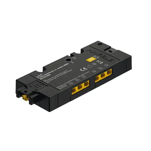 Hafele 833.95.894 Distributor, Hafele Connect Mesh, multi-white, 6-way, with switching function 60 W, 12 V, max. connected wattage 60 W Black