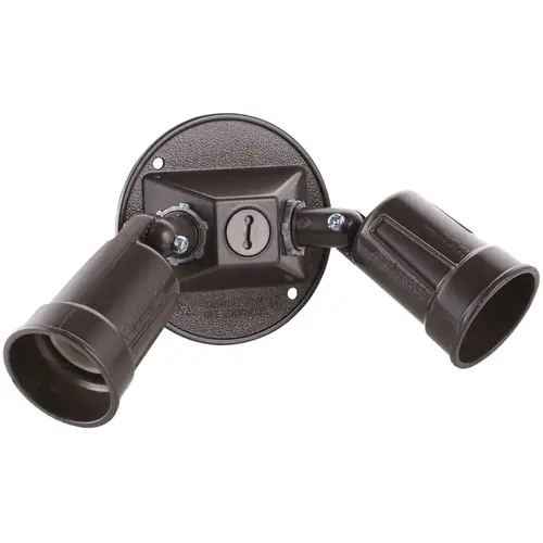 Hubbell 5625-7 Lamp Holder, 120 V, 75 to 150 W, Bronze