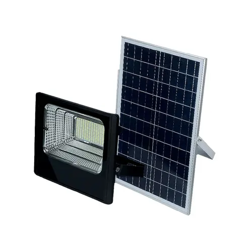 Medinah Power SCOS12-PC-5K-BZ LED Solar Flood Light, 10W Wattage, 5000K CCT, Bronze Finish