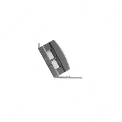 Richelieu Hardware LXANGECPGY10 TRESCO Infinex End Cap Sets Gray