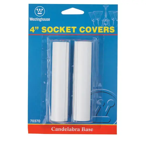 Westinghouse 70370-XCP6 Candelabra Base  Whit - 2 per pack x6 packs