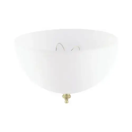 Westinghouse 81494 White Acrylic 4-3/4 In.x 8 In. Clip-On Shade