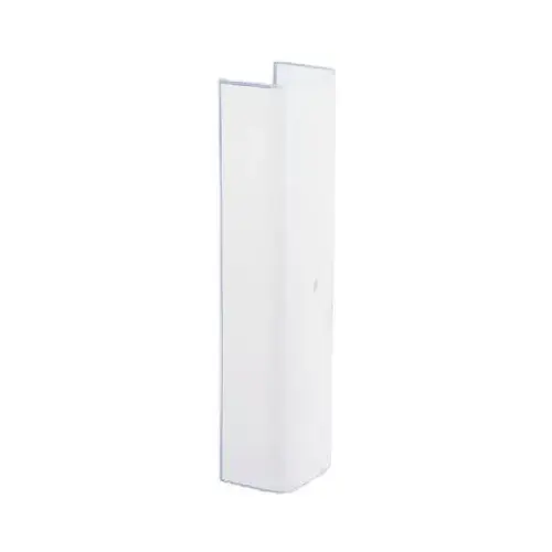 Westinghouse 81759-XCP6 Channel Shade, Rectangular, Glass, White - pack of 6