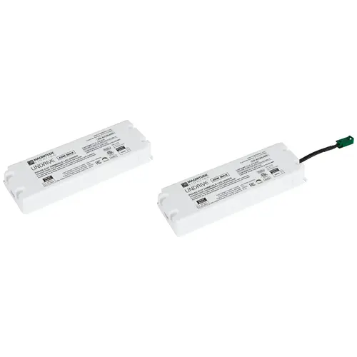 Hafele 833.02.625 Dimmable Driver, 12V, Without Socket 177.8 x 61 x 25.4 mm 1" 7" 40 W 2 13/32" Lindrive Series, 40W, 4.16A, L x W x H: 177.8 x 61 x 25.4 mm (7" x 2 13/32" x 1")
