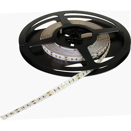 Hafele 833.74.437 LED strip light, Hafele Loox5 LED 2075, 12 V, Tunable White, 2-wire, (5/16") 8 mm 1968 1/2" 50.00 m 2 x 120 LEDs/m, 4.8 W/m, 50 m White