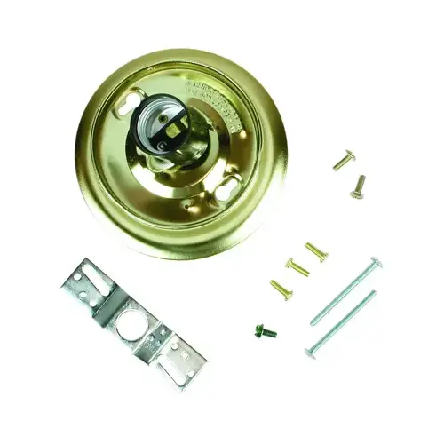 Jandorf 60221 Glass Shade Holder Brass