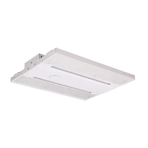 Medinah Power LHB-70T105W-3CCT-DV2-WH LED Linear High Bay, 70W To 105W Wattage and 3 CCT Selectable