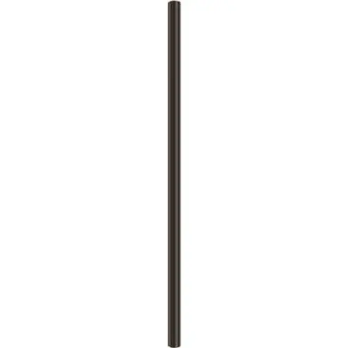 National Brand Alternative 613252 7 ft. Black Metal Lamp Post