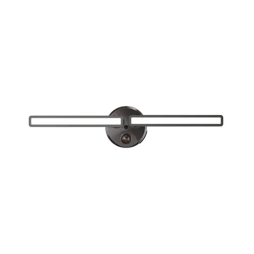 PROBRITE RUL40-5CCT-MS-BZ Ruler LED Twin Head Flood Light, 40W Wattage, 4000 Lumens Output, Bronze Finish