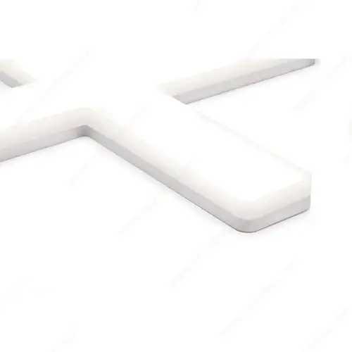 Richelieu Hardware 1283024124030 X-SIGN 4F - LED Light with Touch Switch, 10 W, 24 V