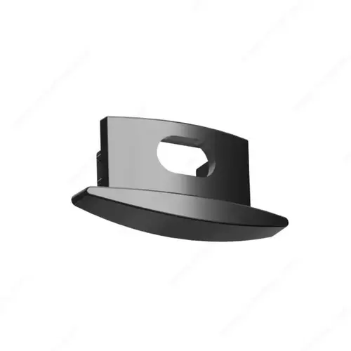 Richelieu Hardware 3014130490 Profile Accessories ~ End Caps Black