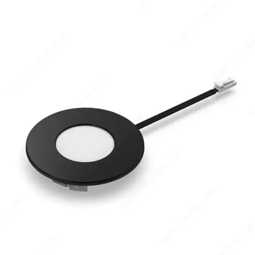 Richelieu Hardware P0011222000900 ORION -Puck Light with One or Three CCT Black