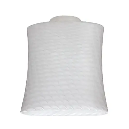 Westinghouse 8141200 Lunar Weave Glass Ceiling Fan Light Shades, 2-1/4 In. White