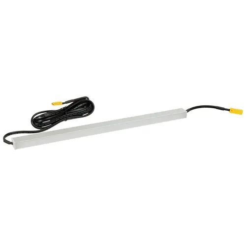 Hafele 833.70.647 Surface Mounted Light Bars, With Inline Dimmer Switch, 12 V, Linkable 6" 101 lm/W 73 lm 9 0.7 W Profile 2103 with Loox LED 2068, Length: 6"; 3000K Warm white