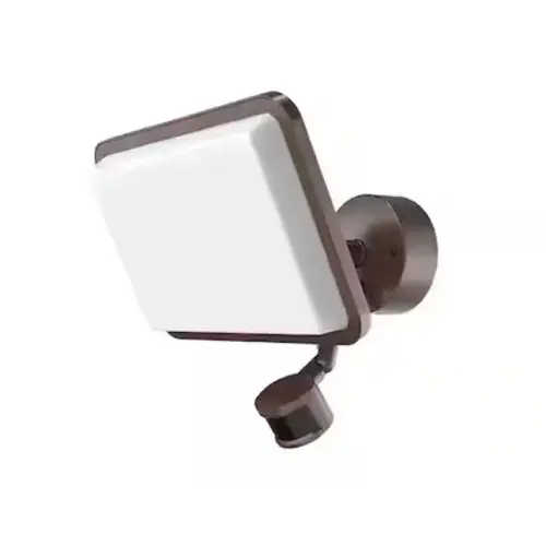 PROBRITE TV55-4K-MS-BZ Outdoor Integrated LED Large Flood Light, Motion Sensor, Bronze Finish
