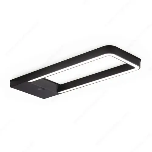 Richelieu Hardware 137202412290 LINEO - LED Luminaire For Under-Cabinet Lighting Black