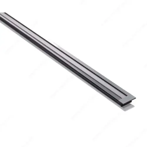 Richelieu Hardware 811212012290 Minimalist recessed LED light Black