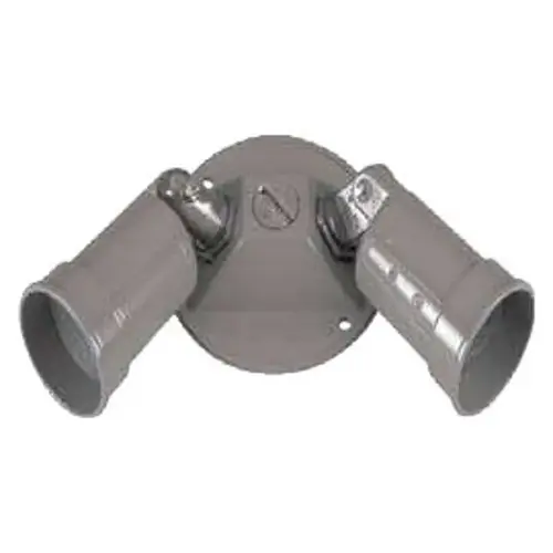 BWF LHC-2V Lamp Holder, Metal Housing Material, Gray