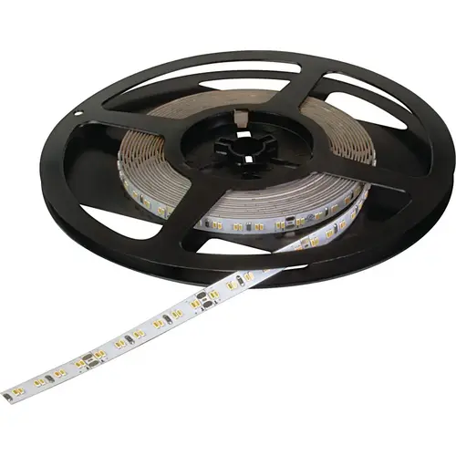 Hafele 833.77.241 LED strip light, Hafele Loox5 LED 3078, 24 V, Tunable White, 2-wire, (5/16") 8 mm 1968 1/2" 50.00 m 2 x 120 LEDs/m, 4.8 W/m, 50 m White