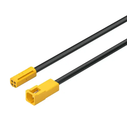 Hafele 833.95.937 Extension lead, Hafele Loox5 multi-white, 12 V, 20 AWG 39 3/8" for Loox5 3-wire multi-white lights, Length: (39 3/8") 1000 mm